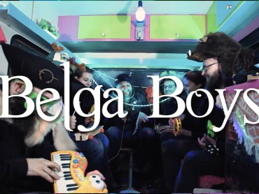 Screencap of YouTube video Castlefest Caravan Sessions with the Belga Boys