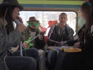 Screencap of YouTube video Castlefest Caravan Sessions with Sunfire