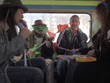 Screencap of YouTube video Castlefest Caravan Sessions with Sunfire