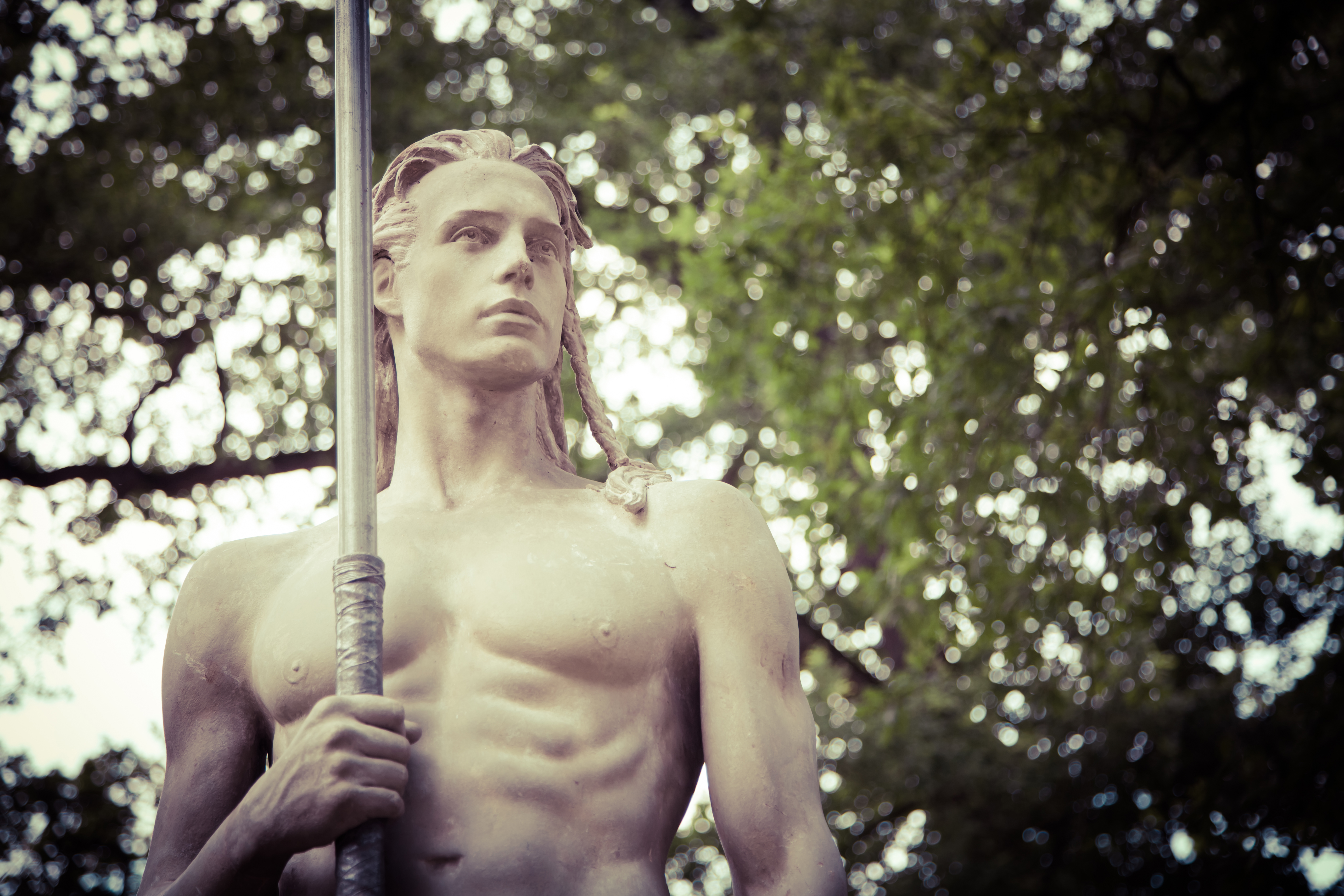 Statue of Lugh at Castlefest